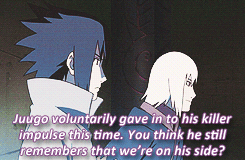 uchihasasukes - “His change in personality is more surprising than...