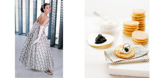Vale Hubert de Givenchy Audrey in GivenchyvCaviar blinis
