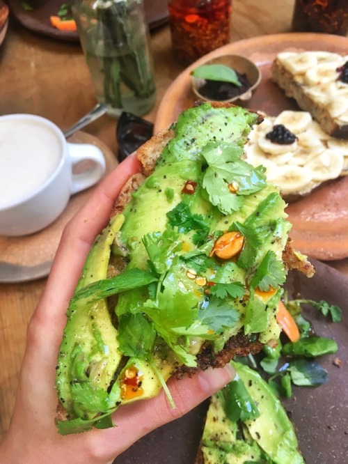 veganfeelsgood - Counting on avo toast and chai lattes to cure...