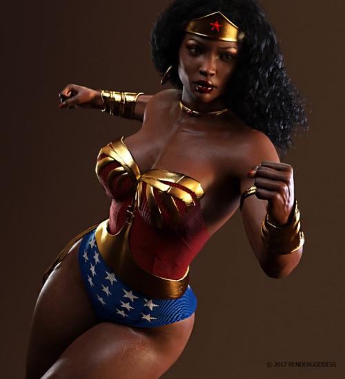 superheroesincolor:Nubia Portrait byrender goddessGet the...