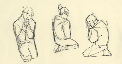 surikane - Gesture drawing with my lovely classmates part...