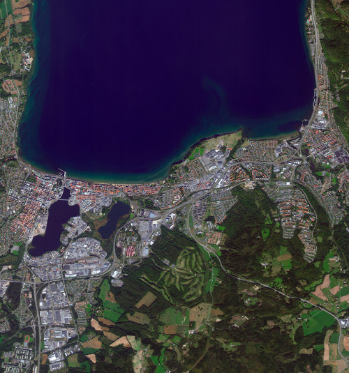 dailyoverview - Jönköping is a city in southern Sweden with...