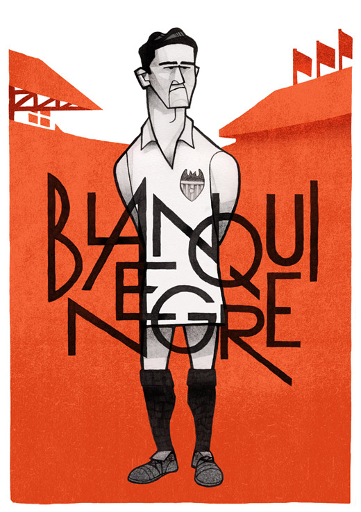 Fútbol x Jorge Lawerta Nestled somewhere between popular culture and a penchant for hard angles, Valencia-based illustrator Jorge Lawerta has a style that’s difficult to pin down. That said, no matter how he chooses to approach his subject, whether...