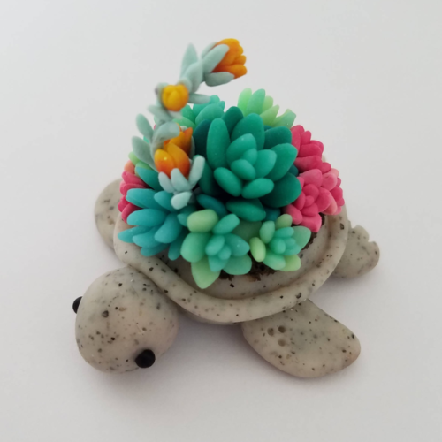 sosuperawesome - Succulent Turtles and Fruitles Charms by...
