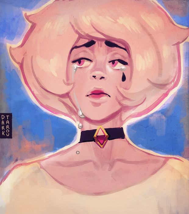 Painting warm-up feat Pink Diamond Instagram 💖