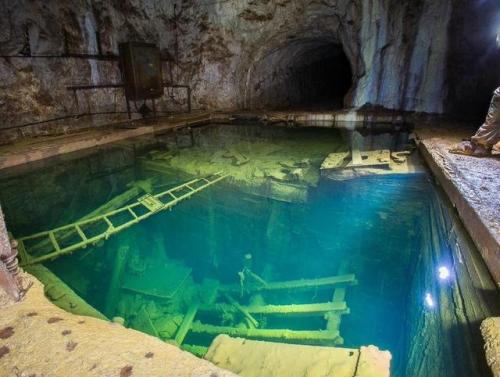 congenitaldisease - An abandoned mine nestled deep in the Ural...