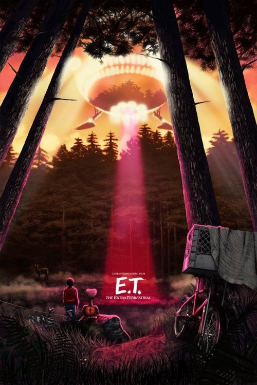 ‘ET’ by Sam Gilbey, an officially licensed print...