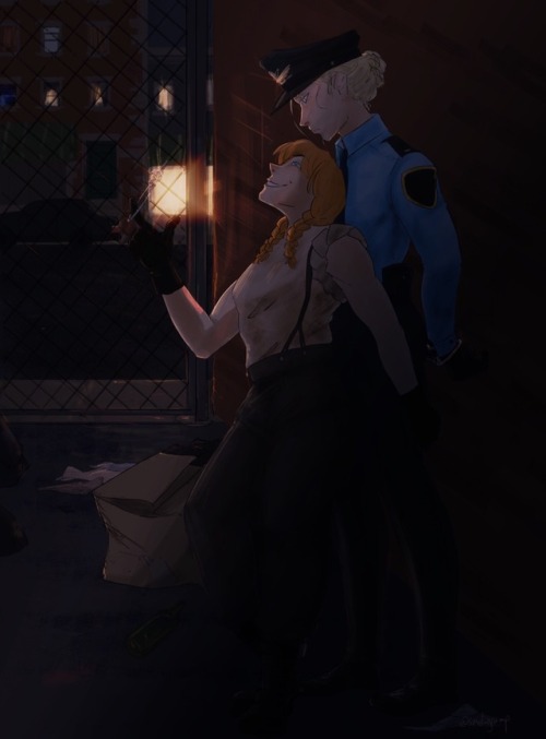 canitellusmthin - More Police/Thief Elsanna - ’D Commissioned from...
