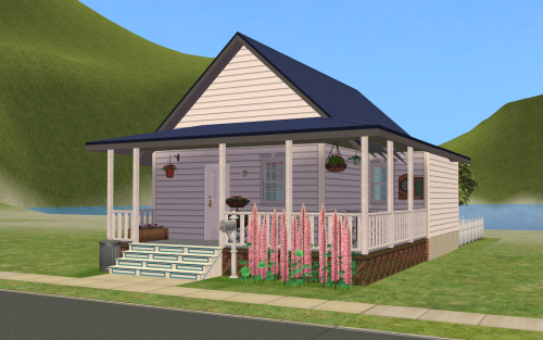 letthemplaysims - I uploaded a 1x2 1 bed 1 bath house to MTS!