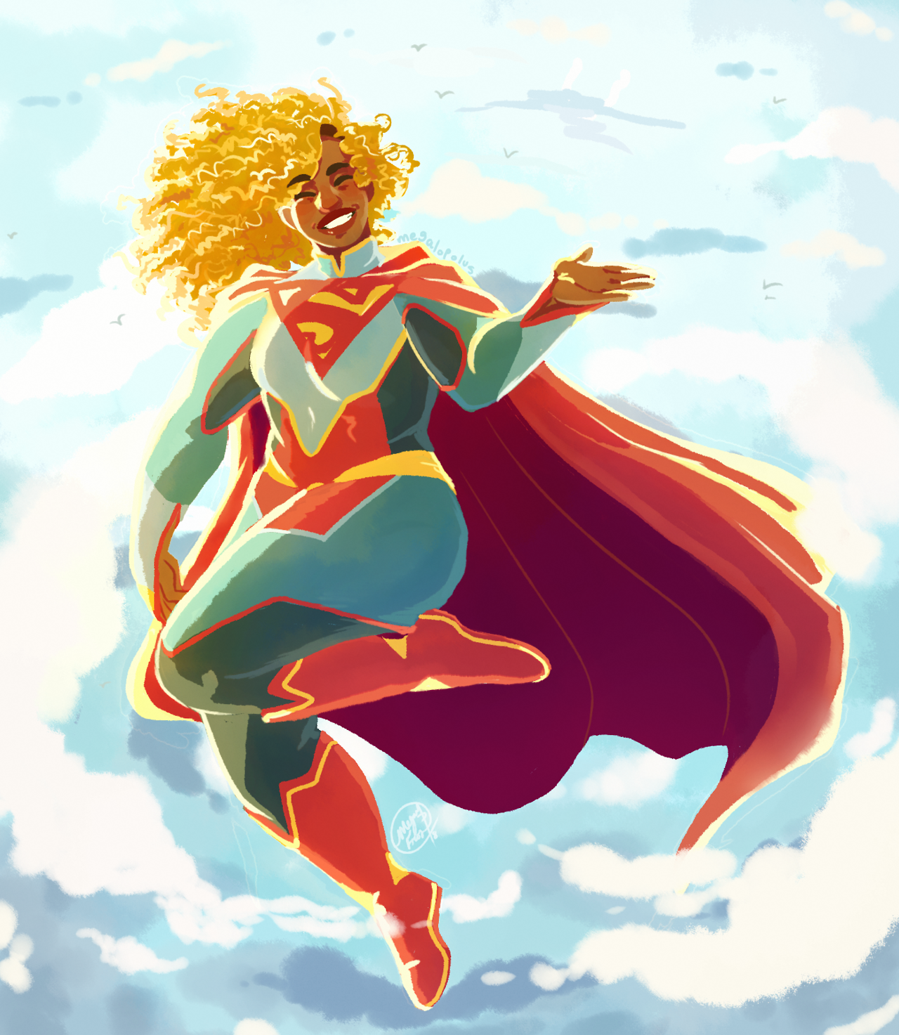 Megalopolus Supergirl Redesign A Little St Dc Comics