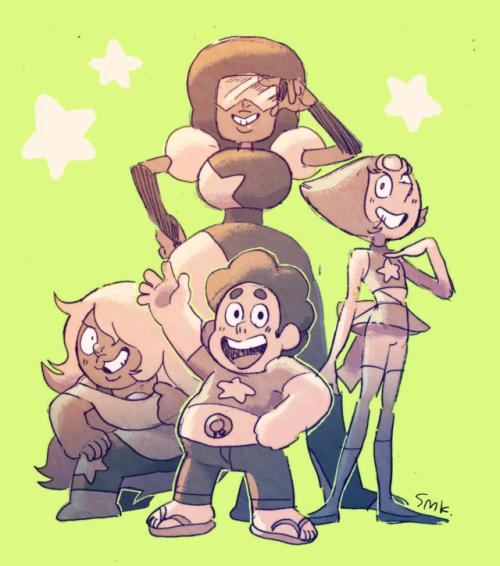 skbsu9 - Finally I’ve started watching SU ! Every character is...