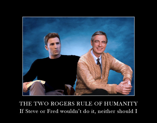 steverogersnotebook - The Two Rogers Rule inspired by this (I...