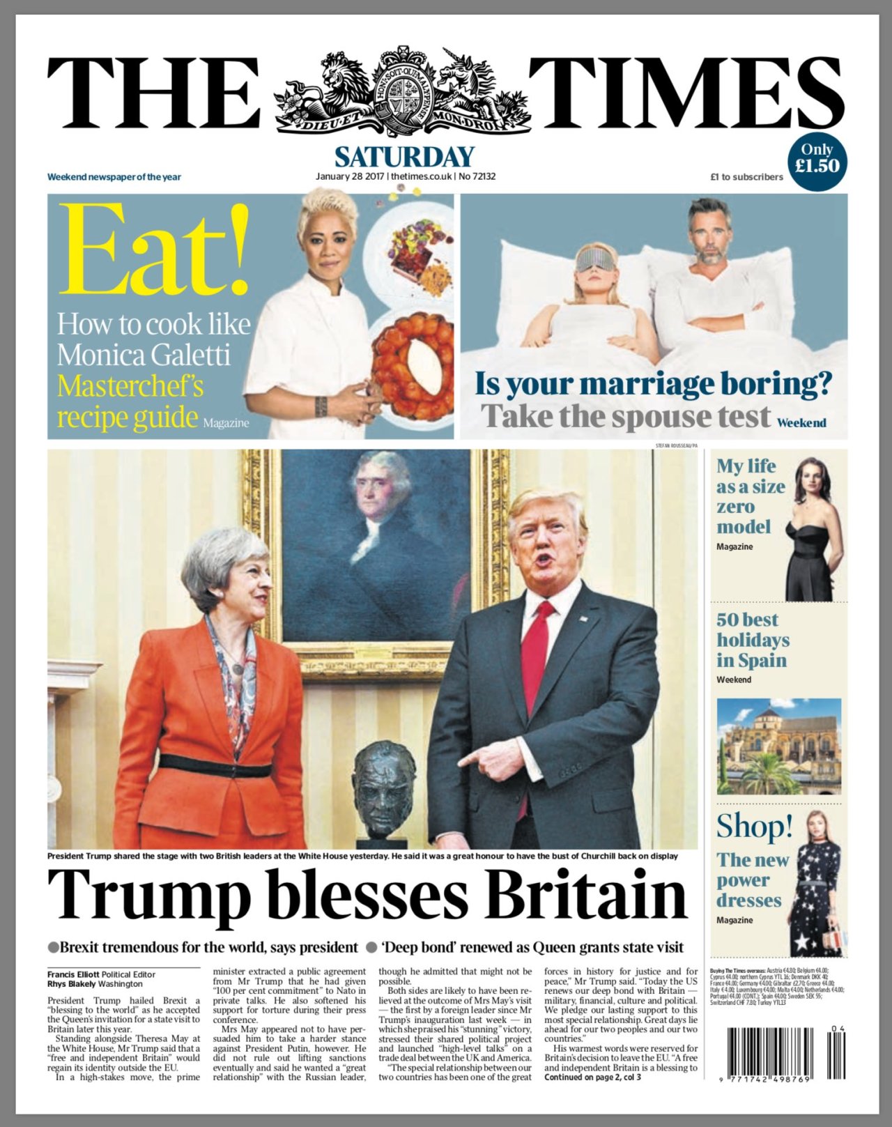 Image result for Briton newspapers on trump's vizit
