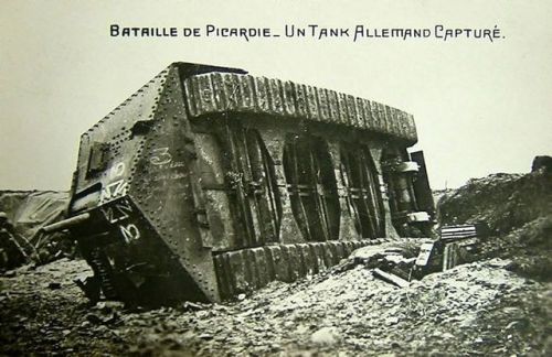 warhistoryonline - 100 years ago the first tank against tank...