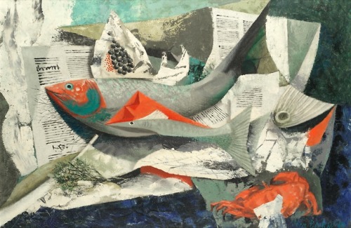 thunderstruck9:John Rowland Barker (British, 1911-1959), Fish...