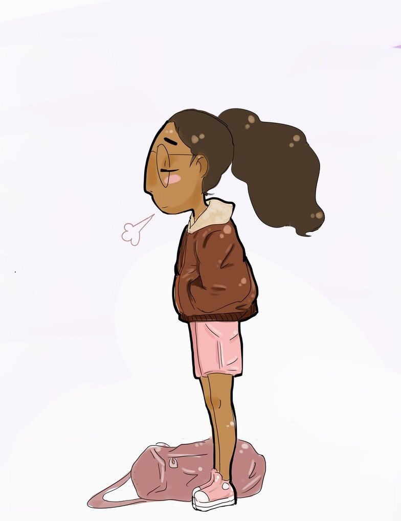 I just finished rewatching the series so I draw a Connie to celebrate because she is the best
