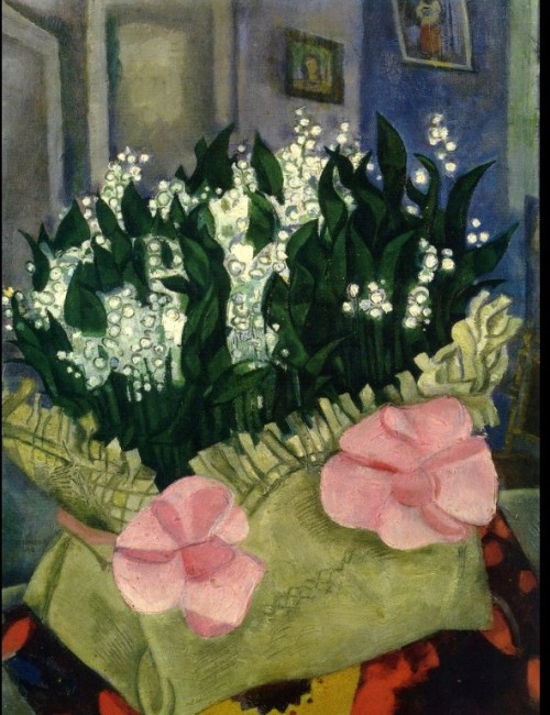 russian-avantgarde-art - Lilies of the Valley, 1916, Marc...