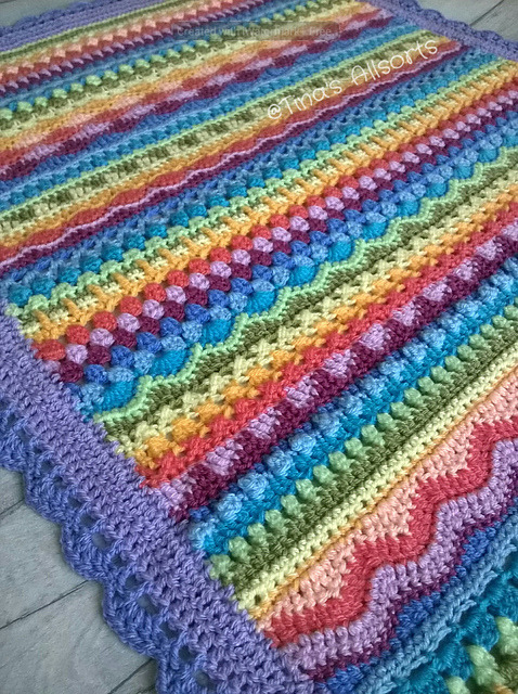 tammybobammy - ❤ a new stripey blanket - this one called the Tooty...