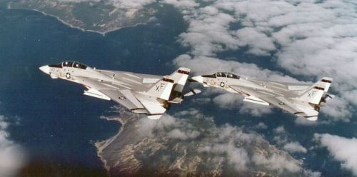 vbeserk - US Navy Grumman F-14A Tomcat from VX-4, Air Test and...