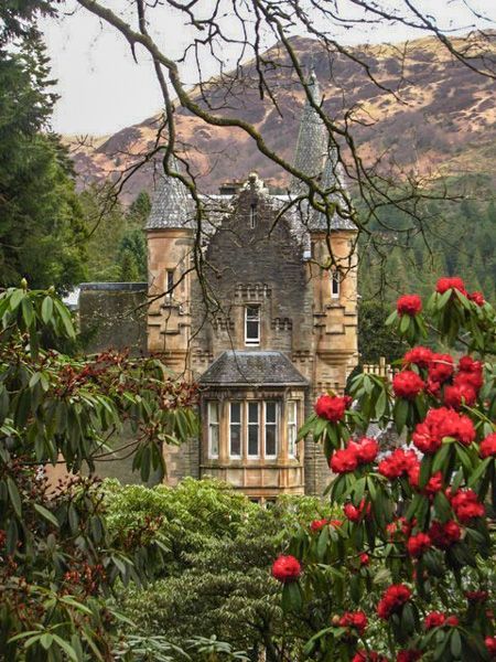 pagewoman - Benmore House, Dunoon, Argyll and Bute, Scotlandby...