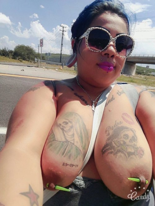 latinashunter - Big Brown Titty Chola. I Love Cholas!