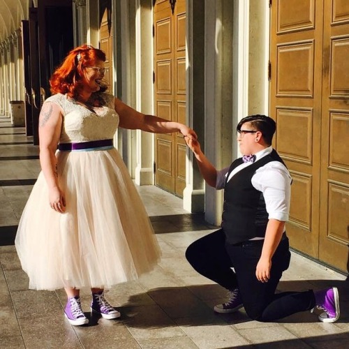 threebeerqueer:So y'all I got marriedAHHHH THIS IS THE...