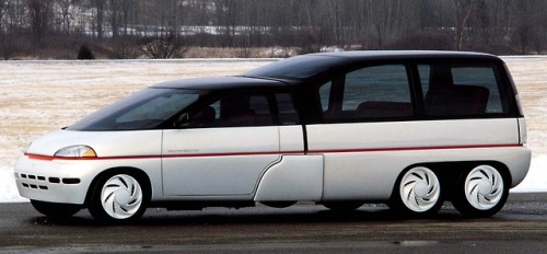 carsthatnevermadeitetc - Plymouth Voyager III Concept, 1989. A...
