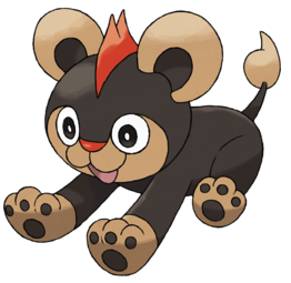 Official art of Litleo by Ken Sugimori.
