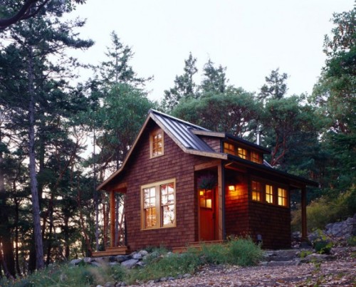 tinyhousesgalore - Orcas Island Cabin, a 400 square foot cabin...