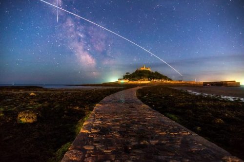 photos-of-space - The International Space Station seen over the...