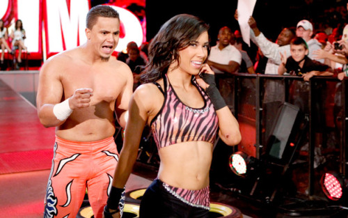 rawsmackdownnxtdivas - NXT Flashback - AJ Lee and Primo