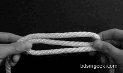 bdsmgeekhowto - Rope Bit Gag © KnottyBoys