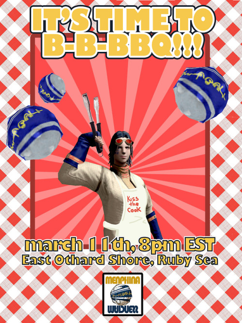 for-gold-and-glory - [Balmung] Sunday - Blitzball BBQ! - 8 - 00pm...