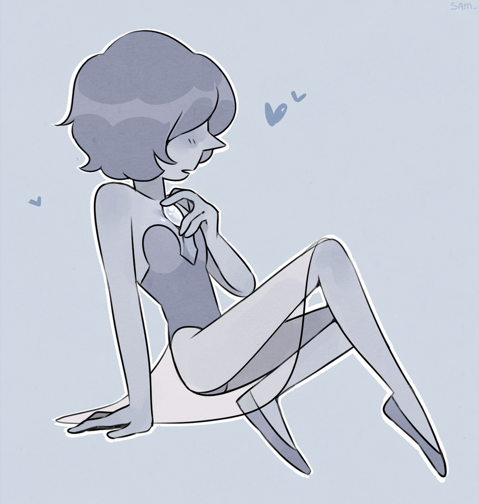 A gif version of Blue Pearl