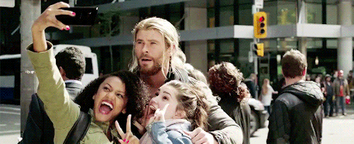 peterparkher - #when thor does the - D face #my heart does the...