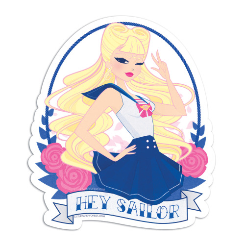 littlepaperforest - Sailor Senshi Pin-Up Stickers! I’ve added some...