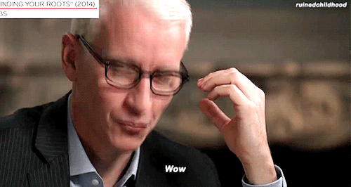ruinedchildhood - Anderson Cooper Responds to Finding Out His...