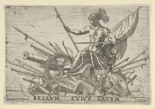 met-drawings-prints - Bellum Cuius Causa (The Cause of War) by...