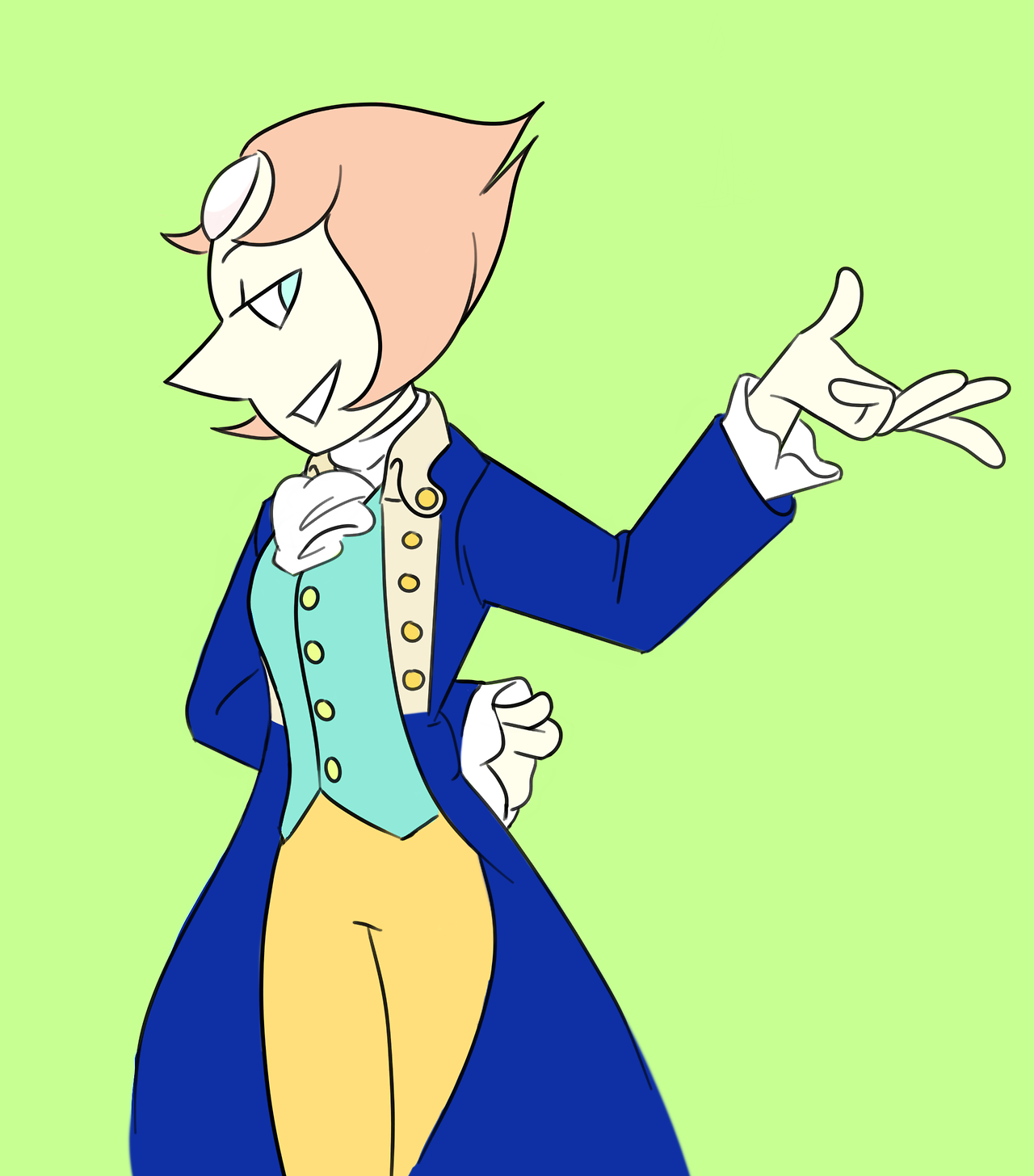 The lovely Pearl as your’s truly, Alexander Hamilton! :D