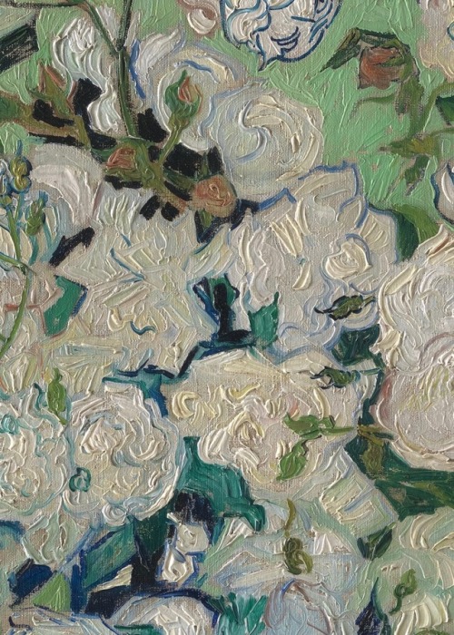 therepublicofletters - Details of flowers by Vincent van Gogh