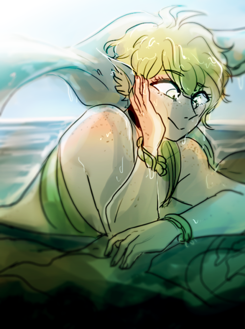 ministarfruit - blue and green mers for mermay!!