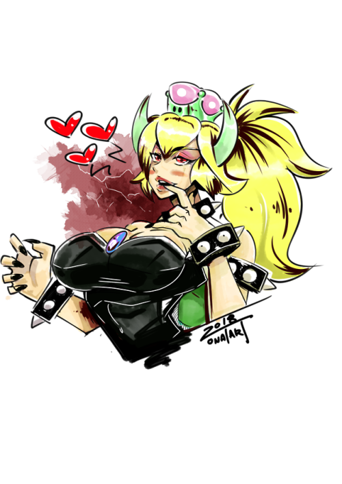 there will be a swap coming, here’s more of bowsette.