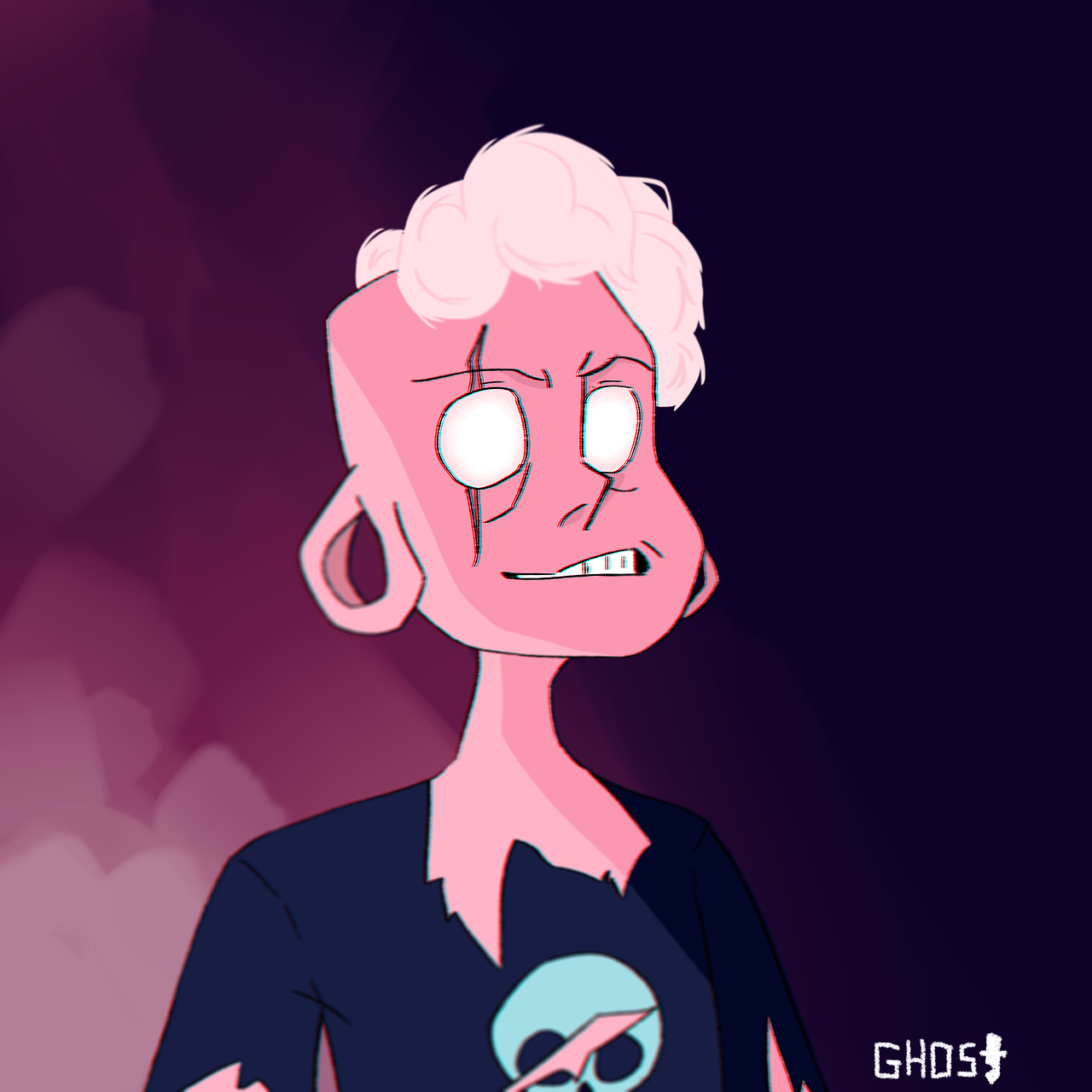 Heyy, is this a bird? Is this an airplane? No, it’s glowing Lars! (i got so tired by drawing him) ((help me plz)) (((like it)))