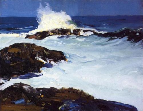 dayintonight - George Wesley Bellows (American, 1882 - 1925)Waves