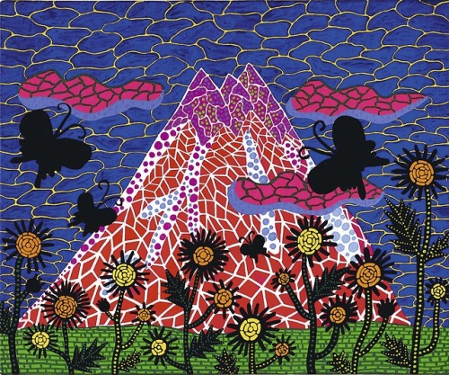 thunderstruck9 - Yayoi Kusama (Japanese, b. 1929), Mountain, 1984....
