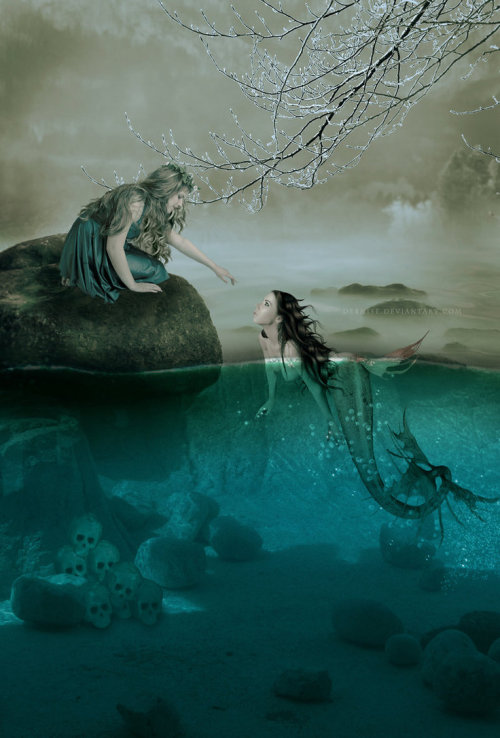 debnise - Enchantment by debNise “I like the idea that mermaids...