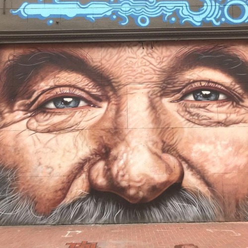 #SF #Grafitti #streetart #eyes #windowstothesoul #spraycan...