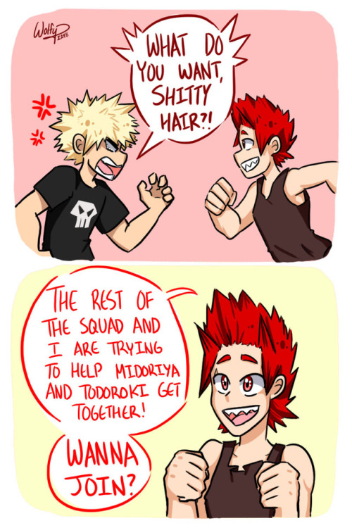 wolfy1298 - Part 13! No one can resist Kirishima.  NO ONE! First...