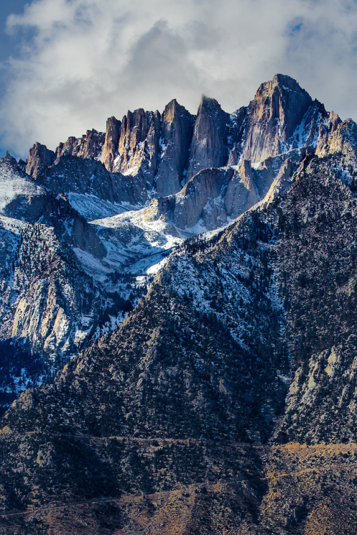cpleblow:mt whitney (and the sisters)(from the alabama hills,...