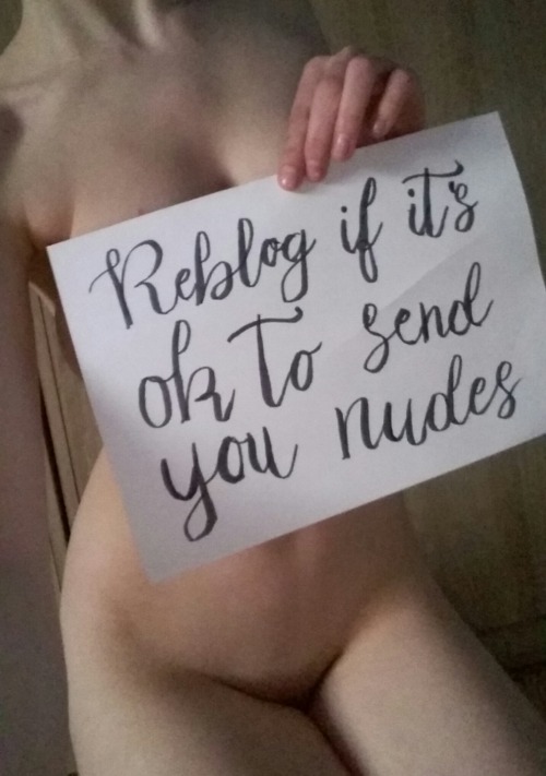 lazyperversestudent - Reblog if it’s ok to send you nudes - )